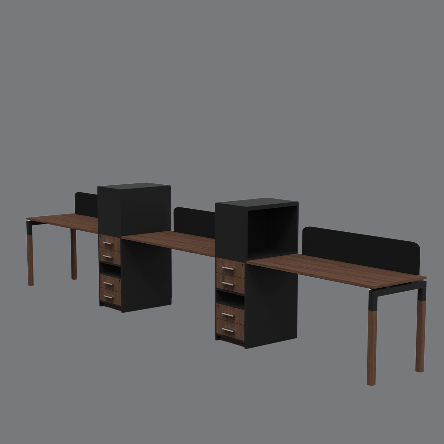 Vista Linear Multi-Person Workstation
