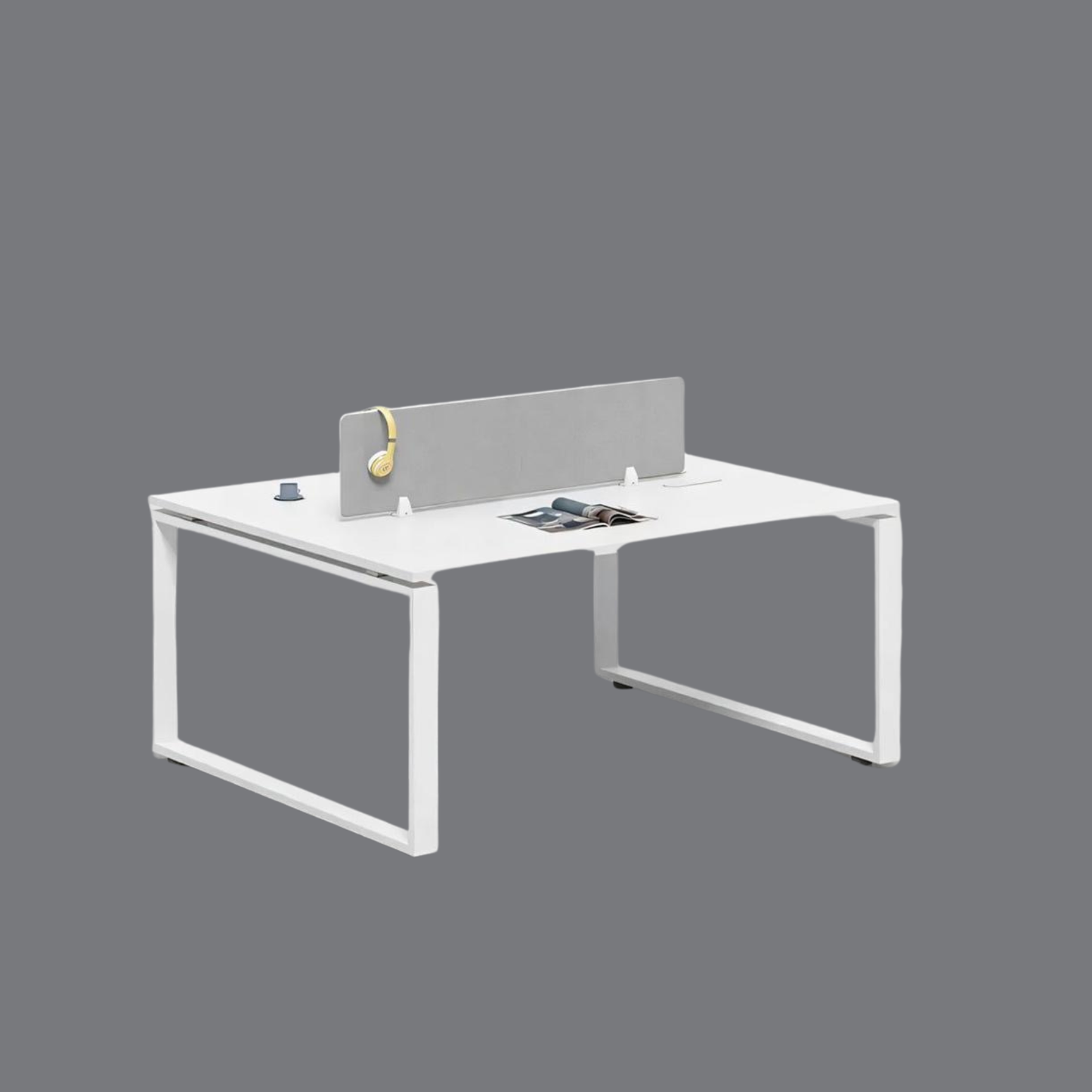 FrameLine Two-Person Bench Workstation