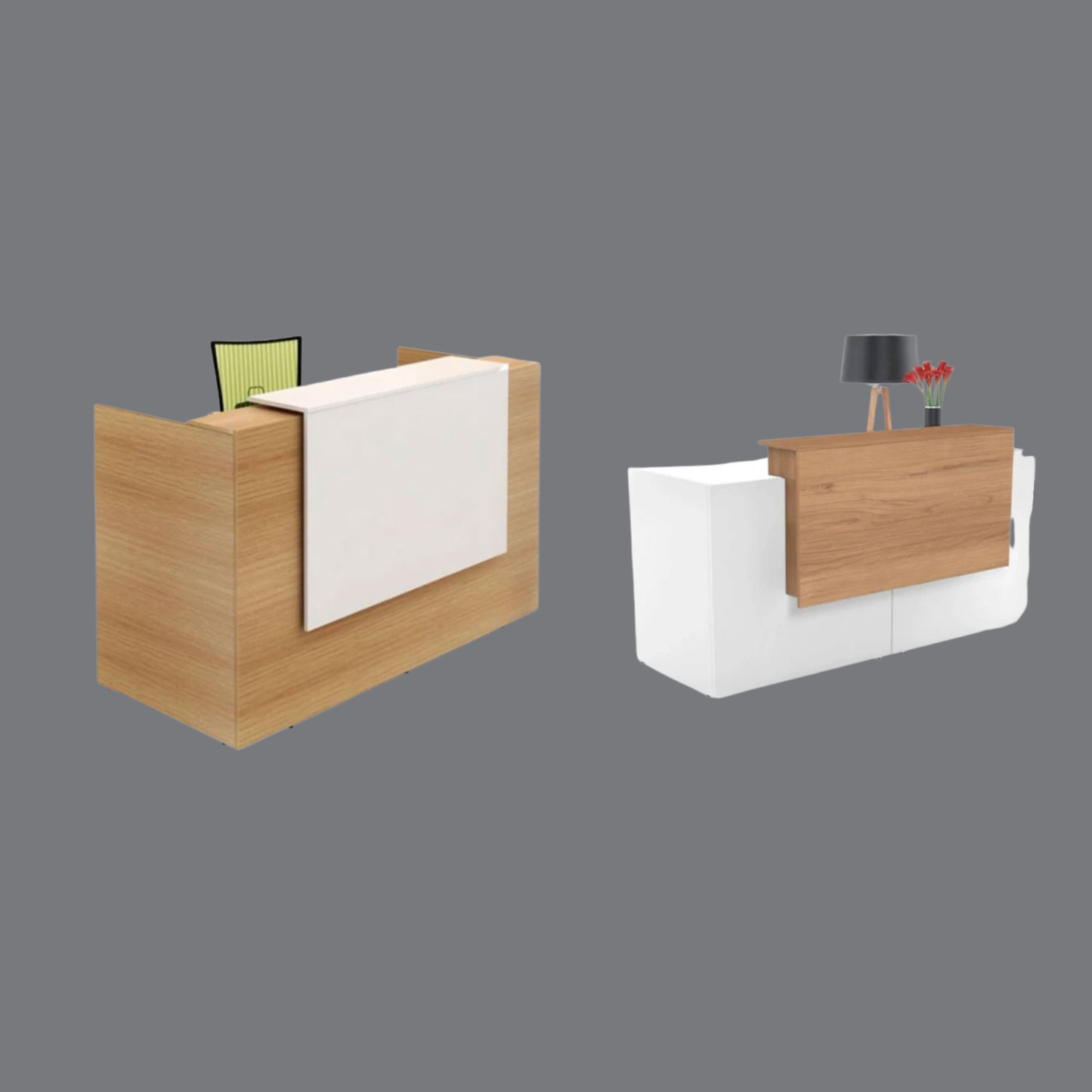 PanelFront Compact Reception Desk