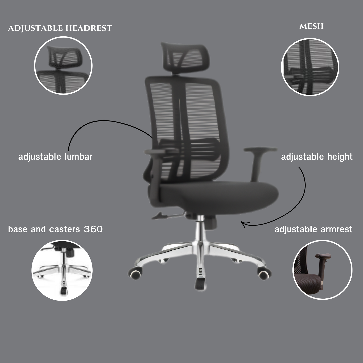 Executive Plus Airflow Mesh Chair