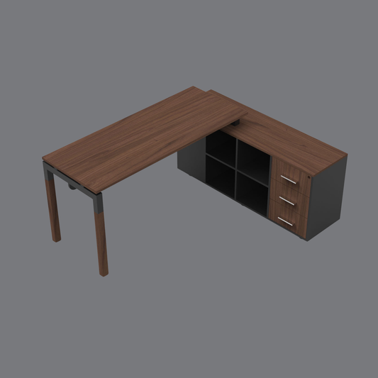 Vista L-Shaped Office Desk
