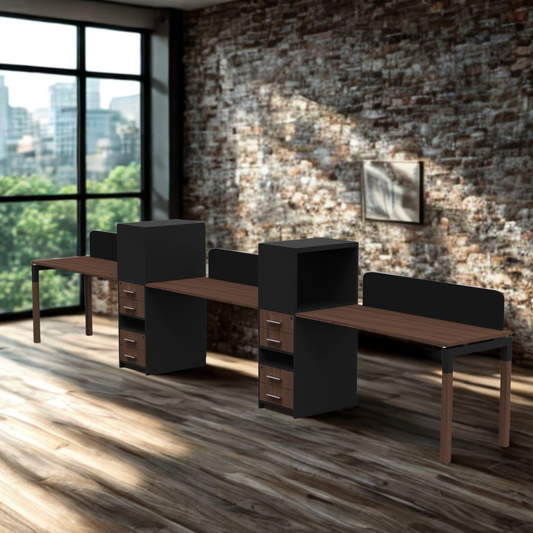 Vista Linear Multi-Person Workstation