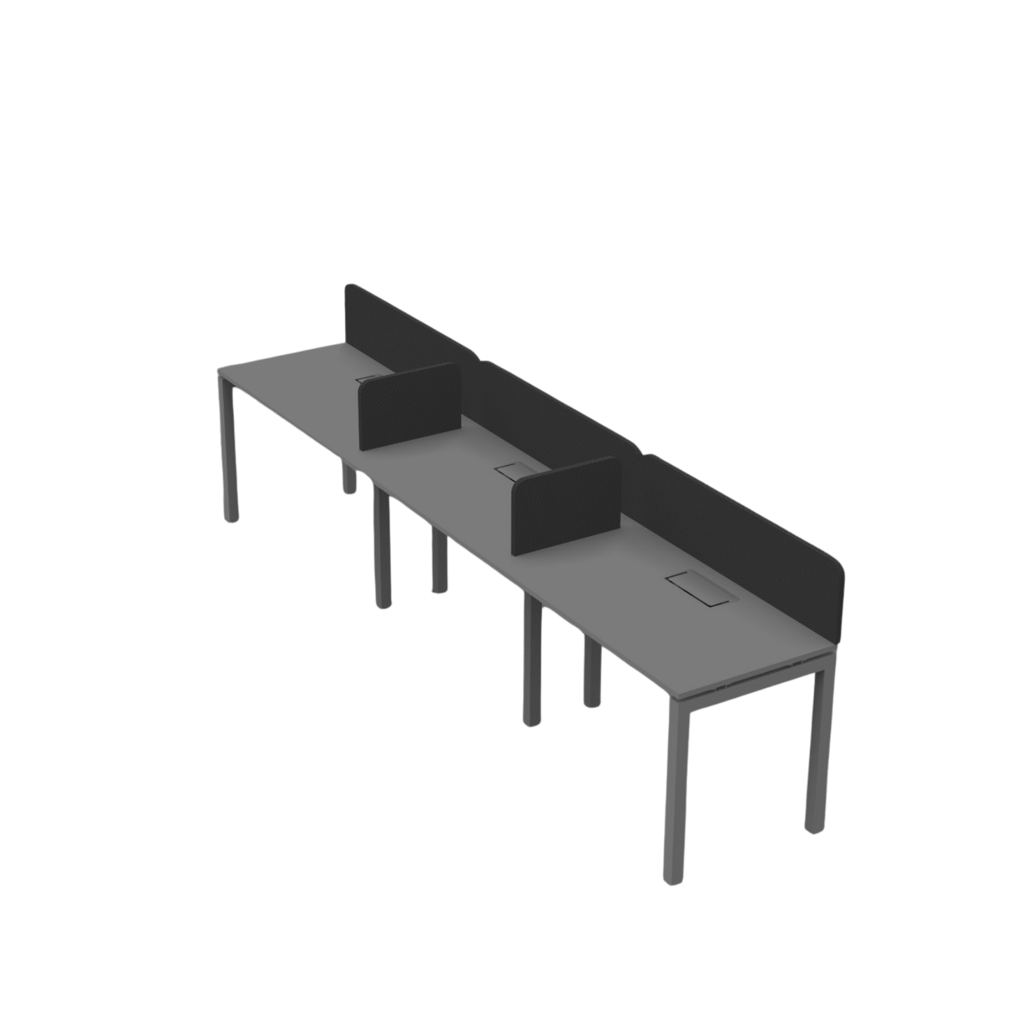 FrameLine Fabric-Screen Workstation