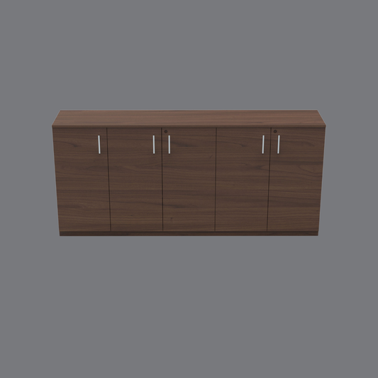 Five-Door Low Office Credenza
